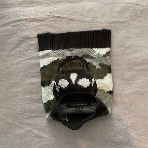 Skull Cashmere Dog Sweater small